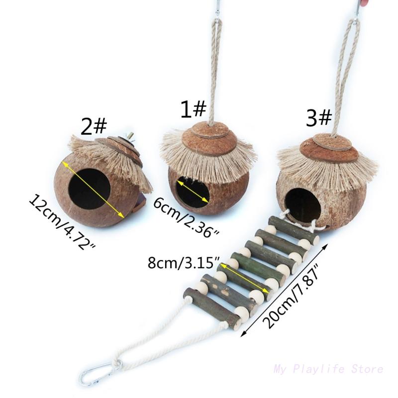Птичье гнездо попугаи для кокосового гнездо