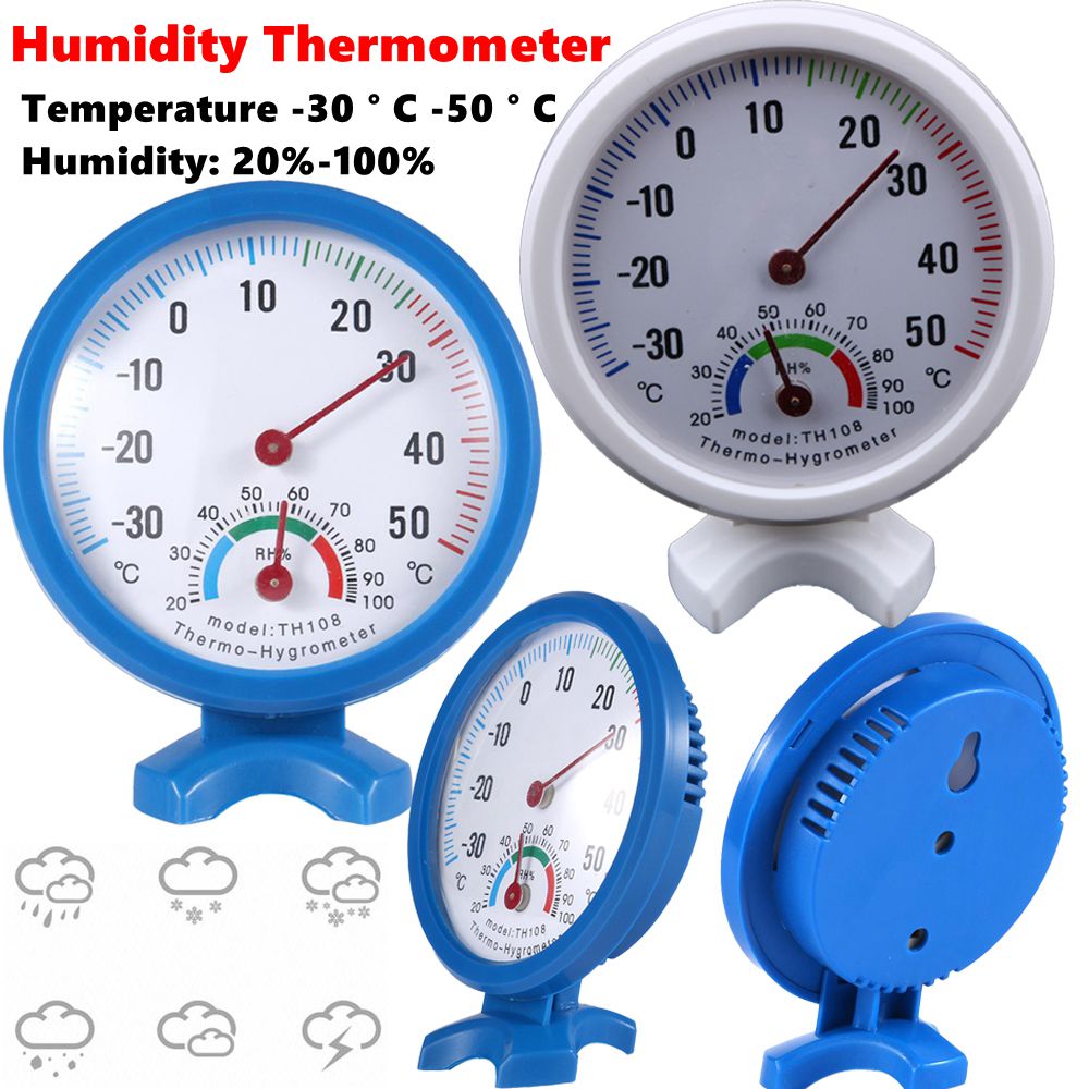 2/THERMEMEMEMER HYGROMERTER HOME OFFING屋内屋外湿度計湿度温度計メーターゲージのツール測定ツール