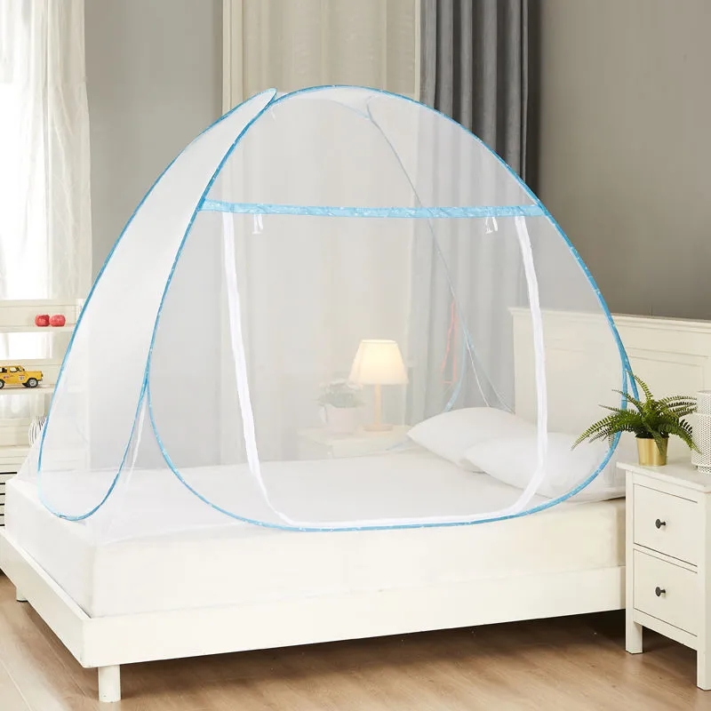 Summer ,Bunk Bed Mosquito Net for Student Dormitory, Anti-fall, Full-bottom,Mosquito Net,Home, Single Door, Yurt Mosquito Net