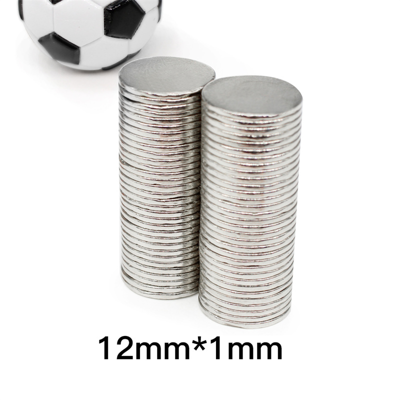 20~12x1mm Round N35 NdFeB Neodymium Magnet Powerful Rare Earth Permanent Magnets 12mm x 1mm Magnets Disc