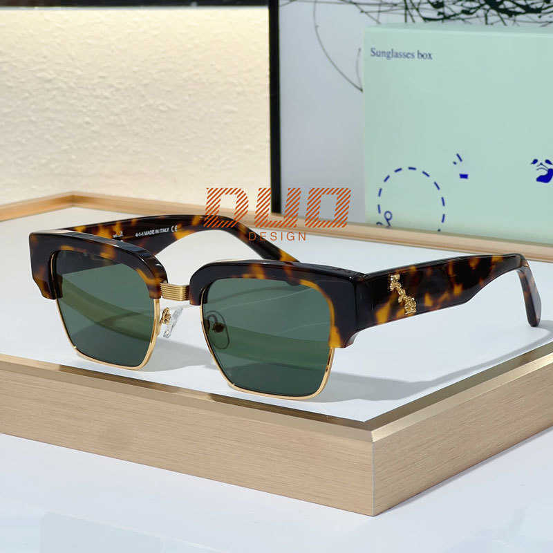 Lunettes de lunettes de haute version des lunettes de soleil originales polarisés nouveaux hip hop punk y2k fashion mans de soleil UV400 la plus haute qualité Keep Real with Box
