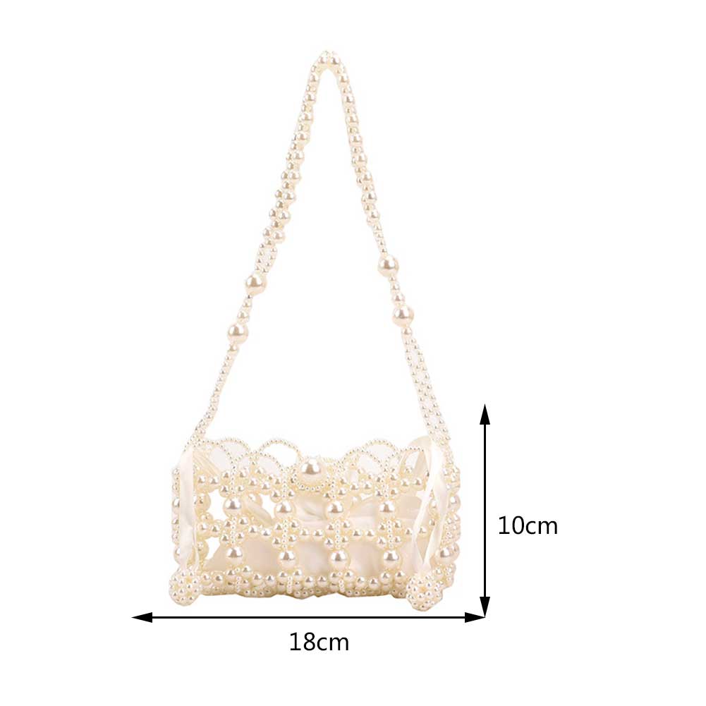 Перл милые маленькие кошельки и сумочки для женщин мини -жемчужная сумка вечерняя вечеринка для монеты мешочек женский кошелек изысканная сумка для плеча