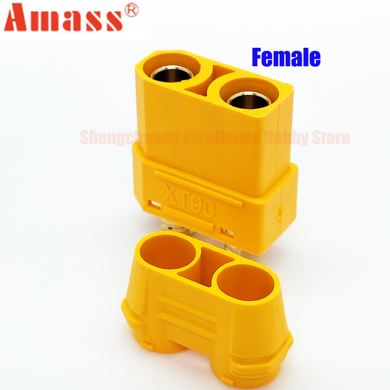 5/RC amass amass XT90H XT90 T enchufe el conector del conector femenino masculino para el motor del avión de drones cuádruples ESC Motor de cargador