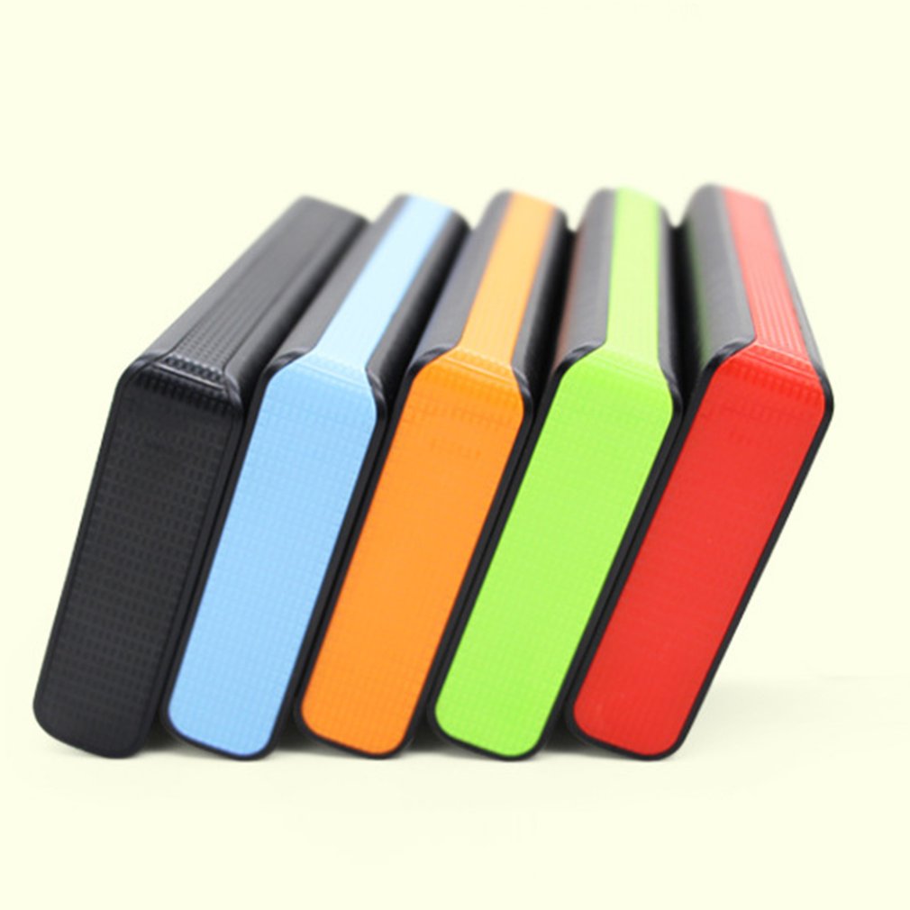 Telefon Ladegeräte Power Bank Carregador de Bateria USB Ladegerät Powerbank Ladegerät LED Taschenlampe 4 USB -Anschlüsse ohne Batterien