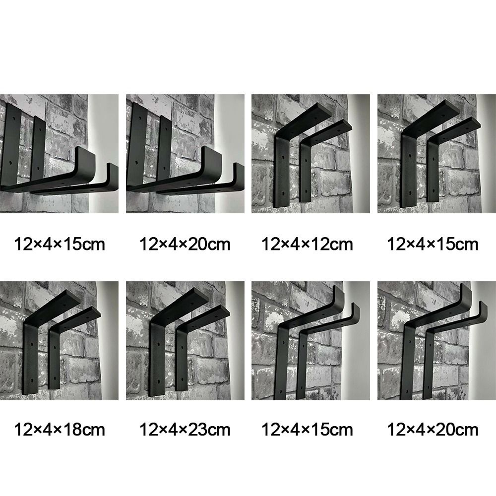 l Shape Duty Metal Shelf Brackets Multifonctional Mur Mouted Angle Porte-angle