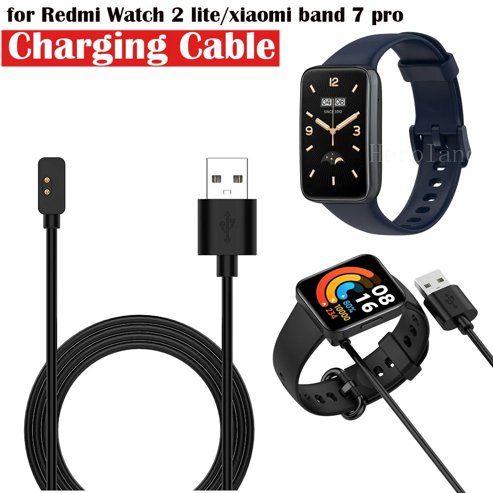 Câble de charge USB 1M pour Xiaomi MI Band 7 Pro / Redmi Watch 2 Lite Smart Accessories ACCESSOIRES DÉPARCHER ADAPTATEUR Câble Cable