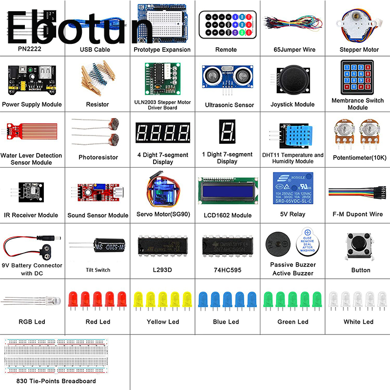 Project Super Starter Kit R3 Mega2560 Mega328 Nano Compatibile con Arduino IDE