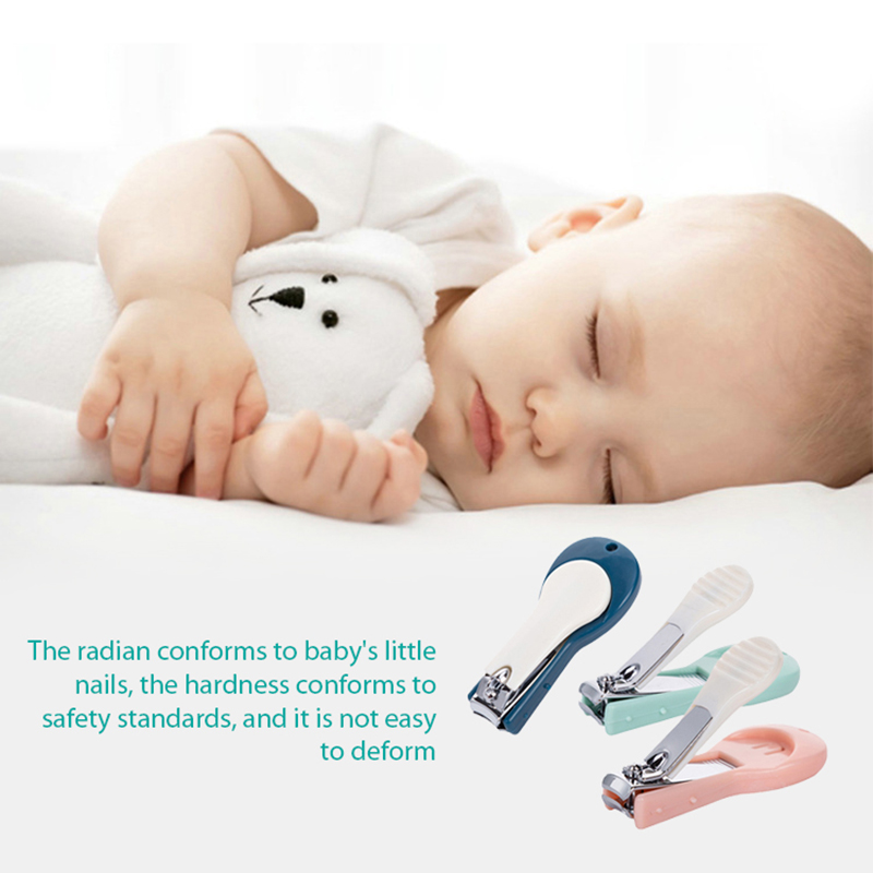 Baby Nail Clipper Safe Infant Dinger Trimmer mignon ciseaux Child Nailnippers Kids Nail Care Coutteurs de ongles 0-10 ans