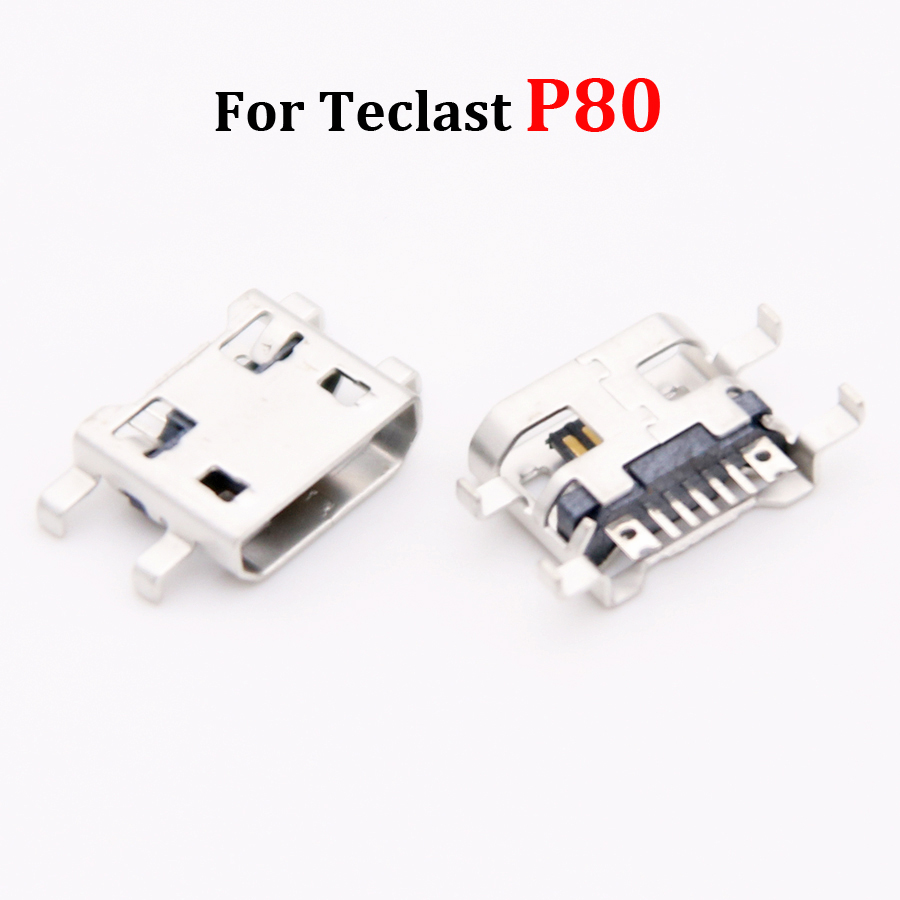 USB Charging Socket For Teclast T40 M40 TLA007 P20HD P20 10.1 Inch M30 Pro T8 P80 P98 USB Charger Charging Dock Port Connector