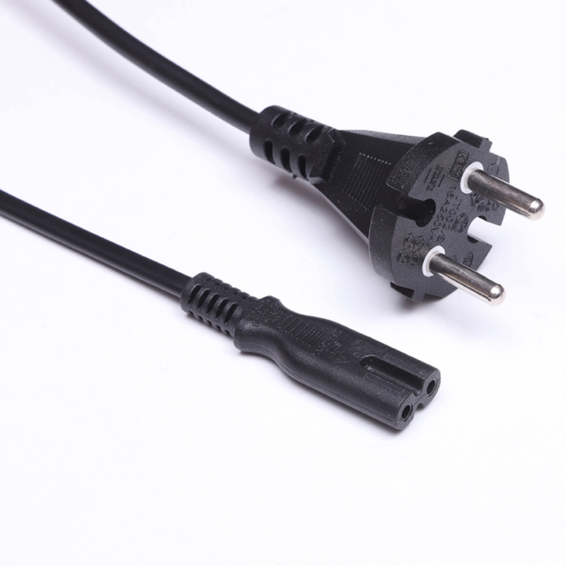 4st European Style Tools Two-Ponged European Standard Plug Tool Electric Power Cable Cabel Cable Power Cable EU Plug