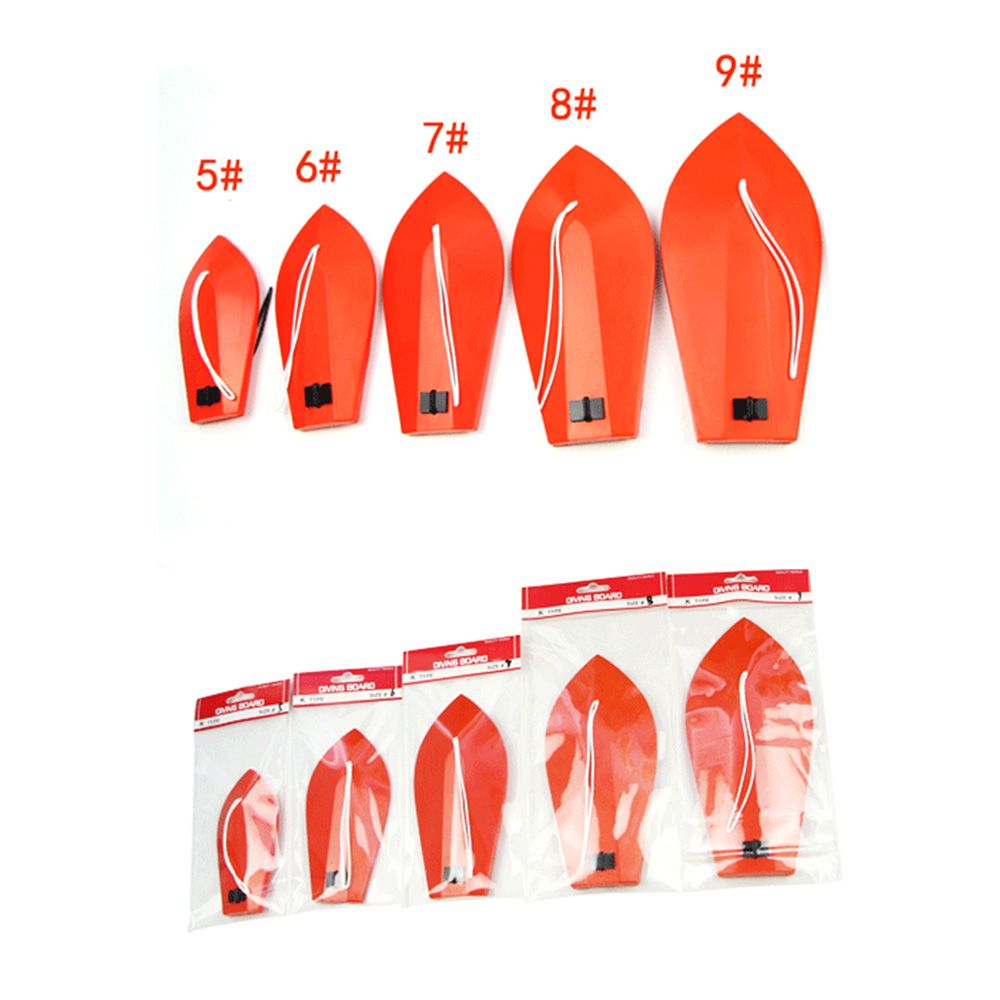 Plast Red Deep Diver Plate Plan Fishing Diving Board Artificial Bait Trolling Tool Fishing Tool