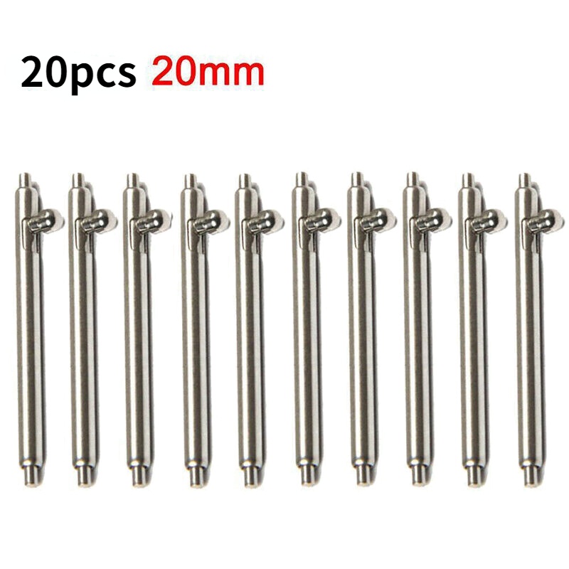 Libération rapide de 1,5 mm de diamètre 20 mm 22 mm Longueur Barres à ressort Barres Pins Pépair Tools Kits ACCESSOIRES DE BANDE DE 12 mm-24 mm