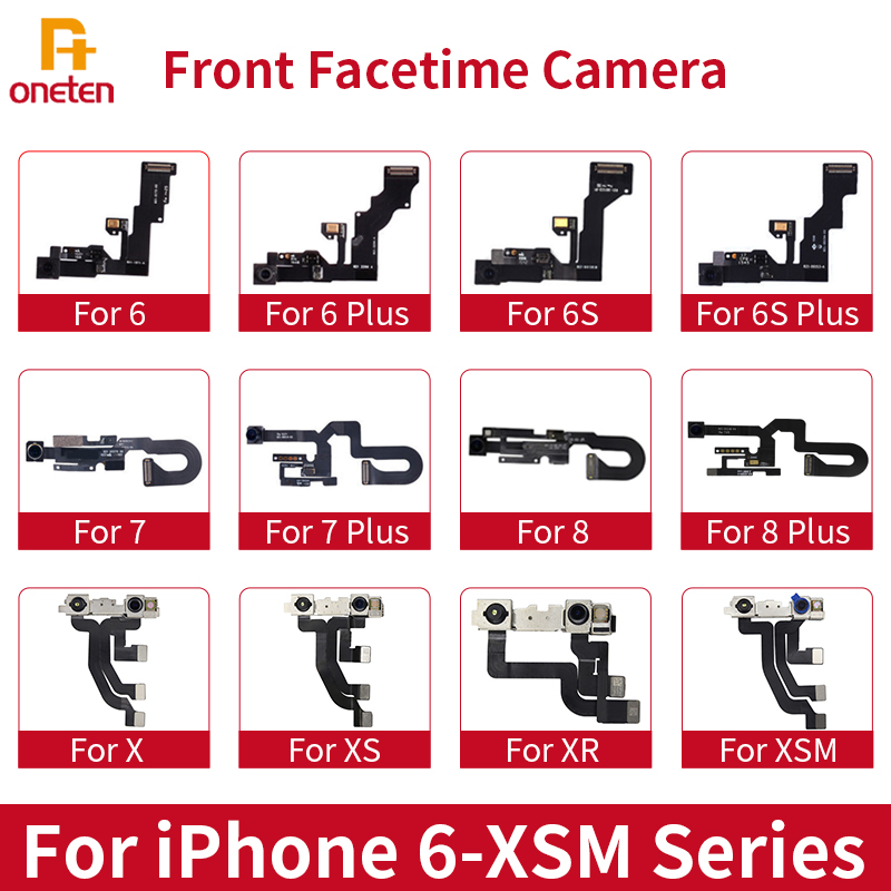 Modulo fotocamera frontale Cavo Flex iPhone 6 6s 7 8 Plus XR XS XS MASSIMITÀ VACCITÀ VACCHIA PARTI DI RIPARAZIONE DEL TELEFONO PRESENTALE ANTERIORE