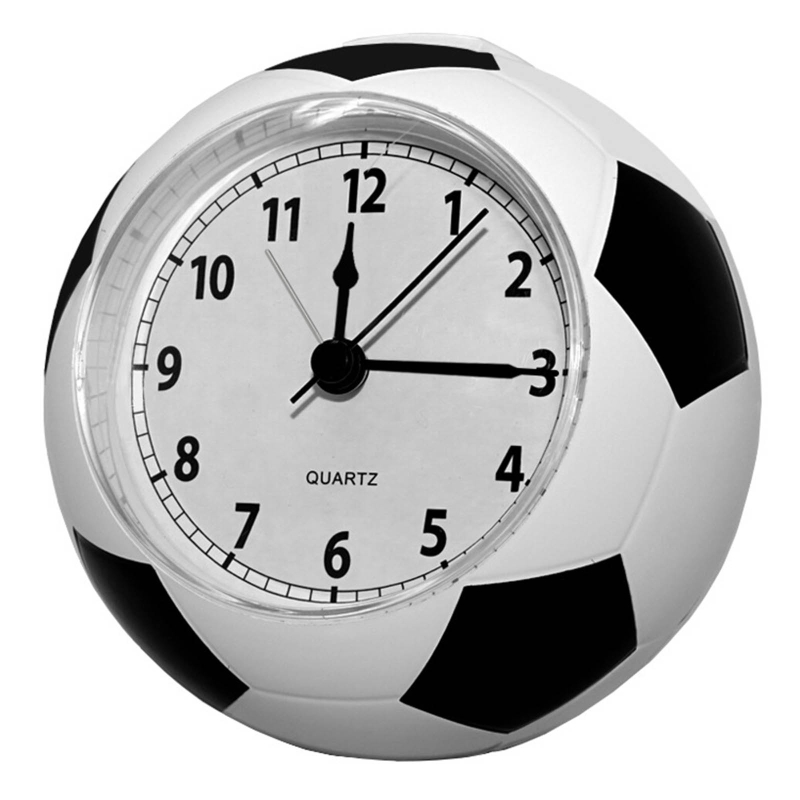 Compact Football Alarm Clock Bedroom DecorationChildren Student Table Desk Clock 2023 New