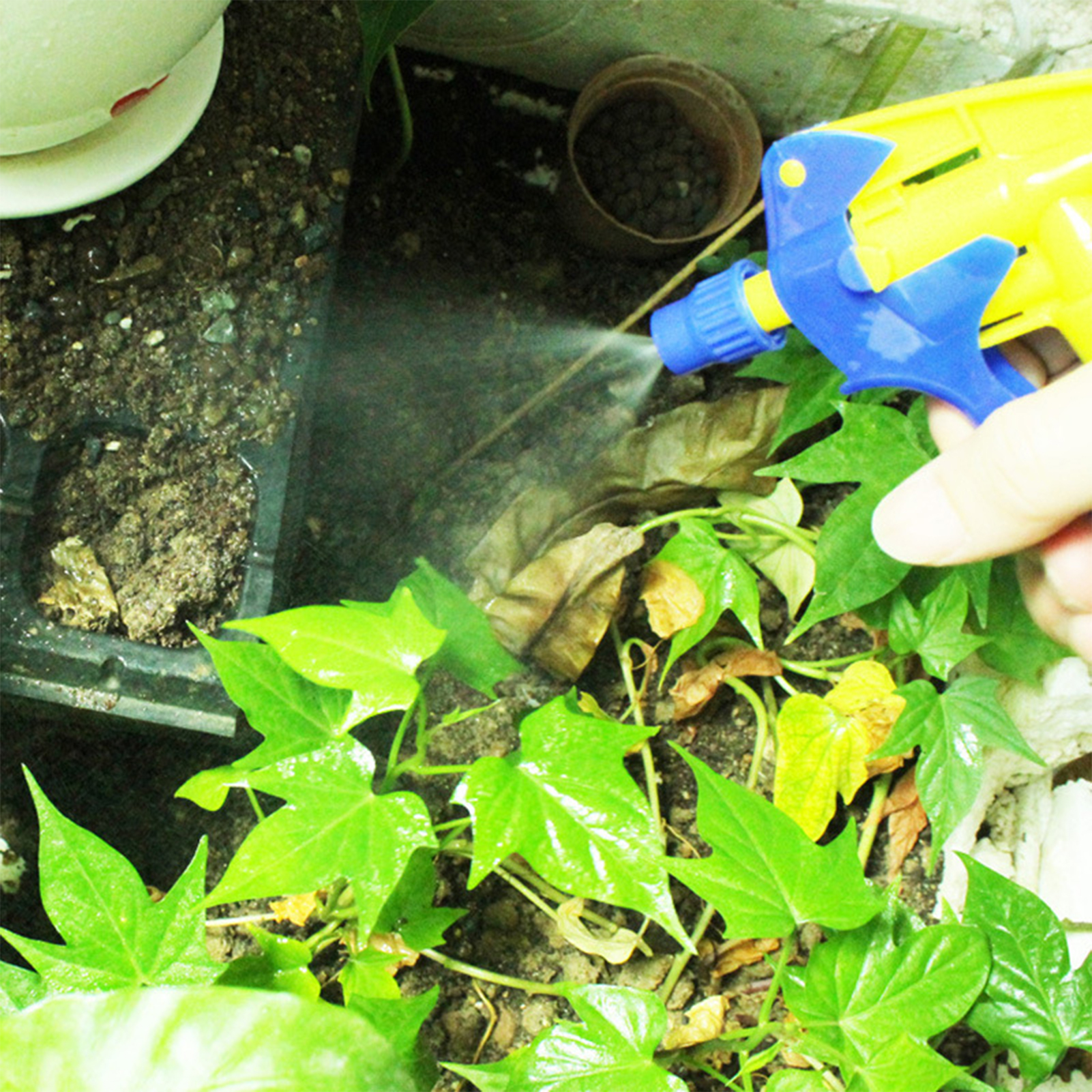 trigger Sprayer Nozzles Chem-ical resistent spuitfleshoofd Vervanging Huishoudelijke Tuin Spuit-lekbestendig waterstofgereedschap
