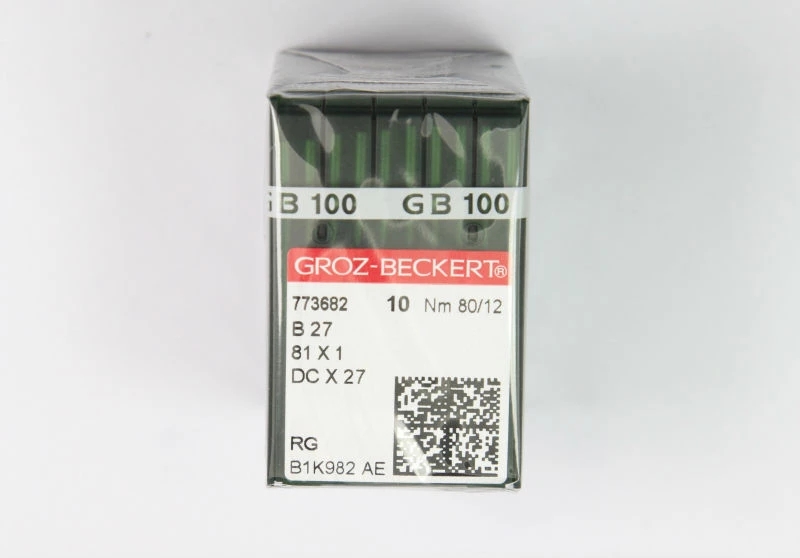 100 штук Groz-Beckert B-27 DCX27 DCX1 Overlock Serger Швейная машина иглы