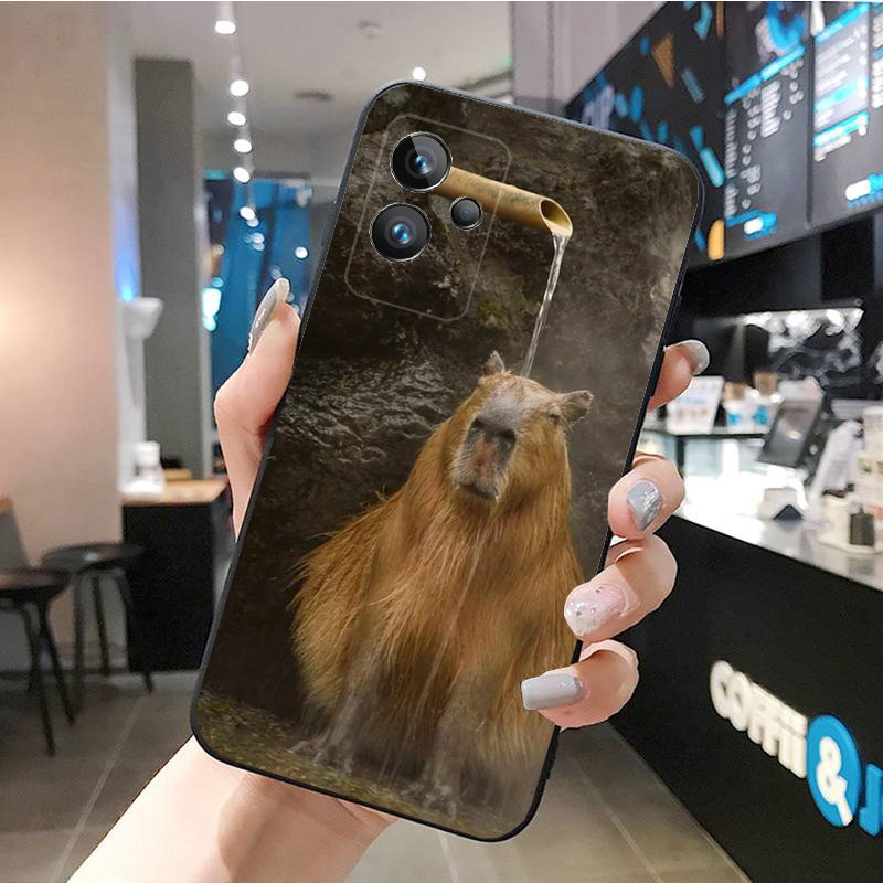 Custodia telefono di Animal Capybara Oppo Realme 10 Pro Plus 9 8 7 6 Pro GT 2 Pro X2 Pro C21Y C11 X3 Superzoom Fund