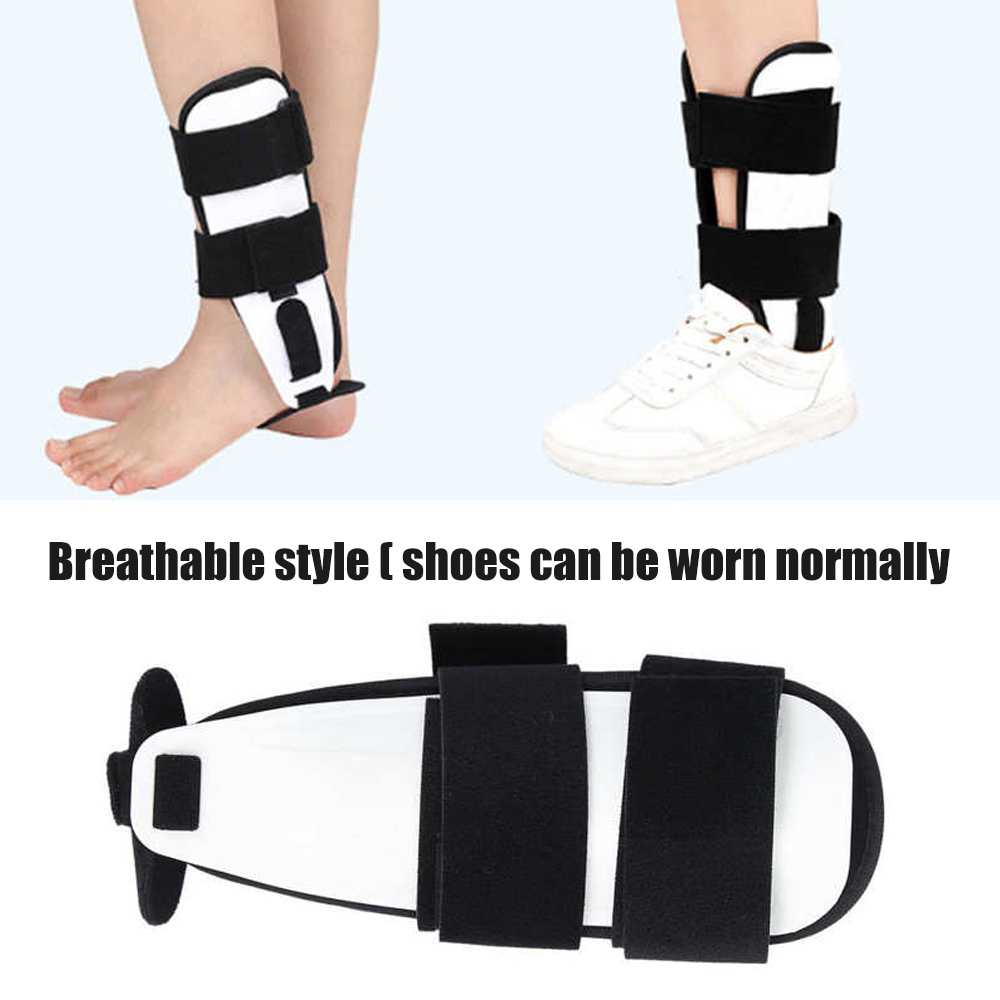 Ankle Stirrup Support Brace Stabilizer, Stirrup Splint for Sprains, Tendonitis,Sprained Ankle,Reversible Left & Right Foots