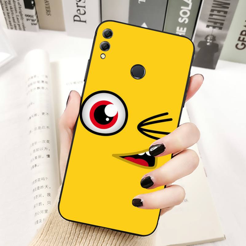 Funny Face Phone Case for Huawei Honor 10 i 8X C 5A 20 9 10 30 lite pro Voew 10 20 V30