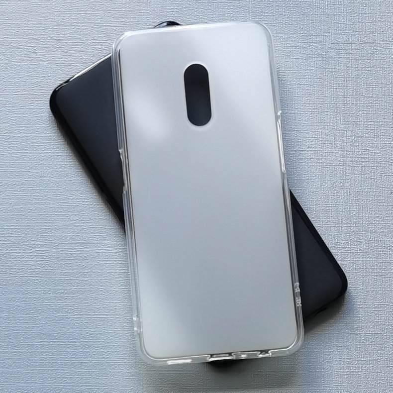 Luxus Original Schocksicherer Matthülle Coque für Realme x RMX1901 TPU -Abdeckung für Realme x Silicon Back Silicon Telefonschale