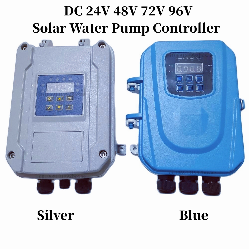 DC 24V 48V 72V 96V 110V Controlador de água solar do controlador de bomba de água Solar Submersible Deep Well Pump MPPT Controller