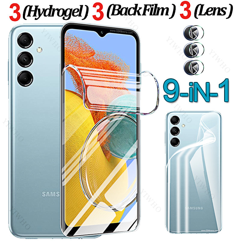 Film d'hydrogel pour Samsung Galaxy M14 Protecteur d'écran Verre de caméra pour Sumsang M 14 6,6 