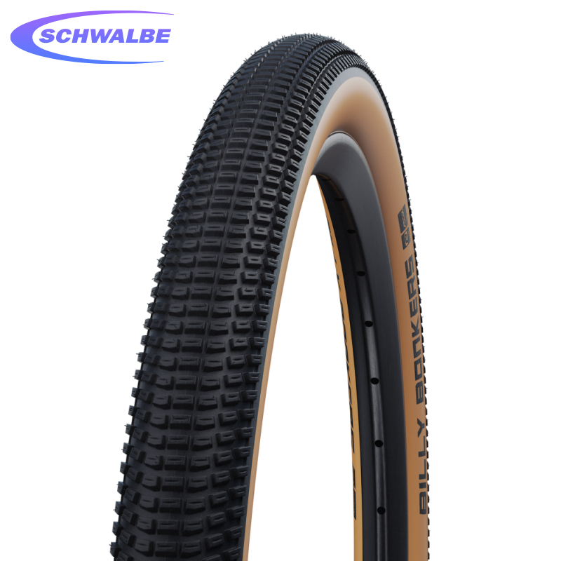 Schwalbe Billy Bonkers 50-406 20x2.00 Ultralight Brown Edge Dirt Jump Mtb Bike Pumptrack Bicycle Tire pneus pneu à cycle