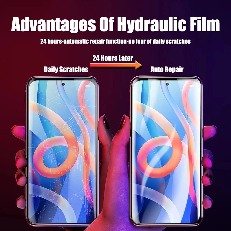 Film d'hydrogel souple pour xiaomi requin noir 4 3 5 RS Pro Protégeurs d'écran de gel d'eau pour le requin 5rs 5pro 3pro 4pro Protection