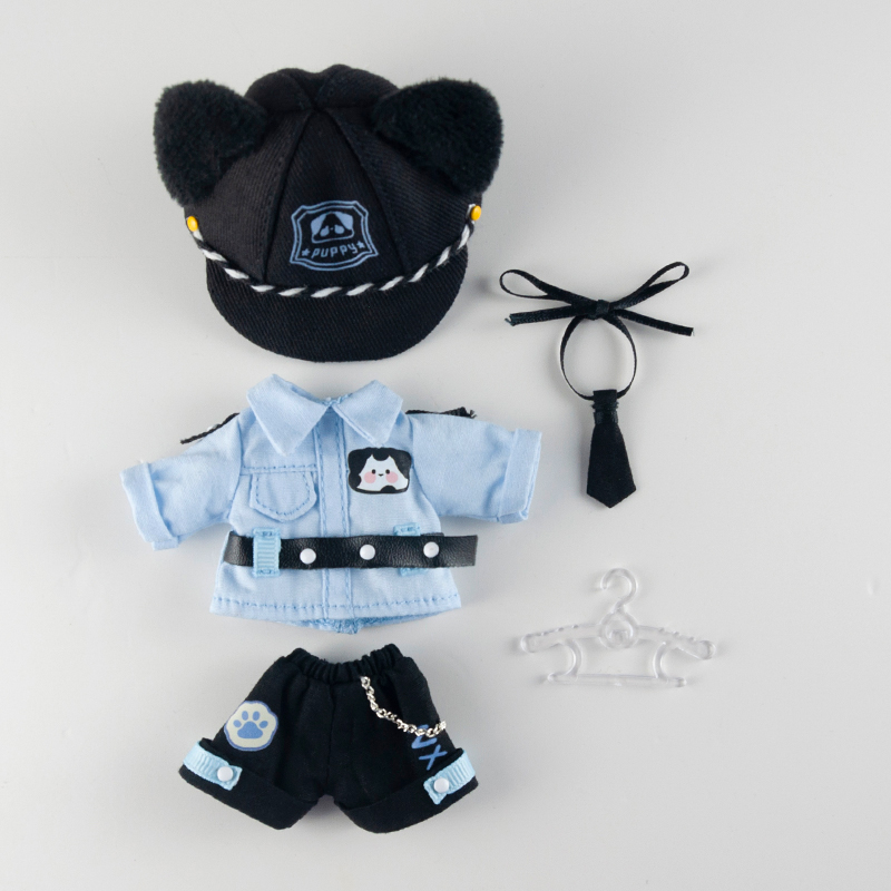 OB11 Kläder Uniform Set Shirt Hat slips och shorts med skor för GSC Body, P9 Body, 1/12bjd YMY GSC Doll Clothes Accessories