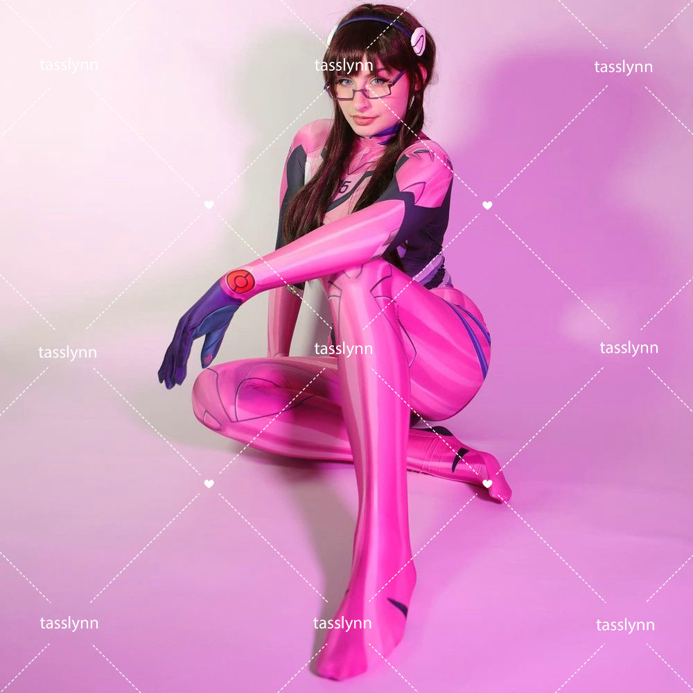 Anime Cosplay Mari Makinami Ilustre Cosplay Disfraz Mujeres Spandex Spandex Zentai Bodysuit para mujeres