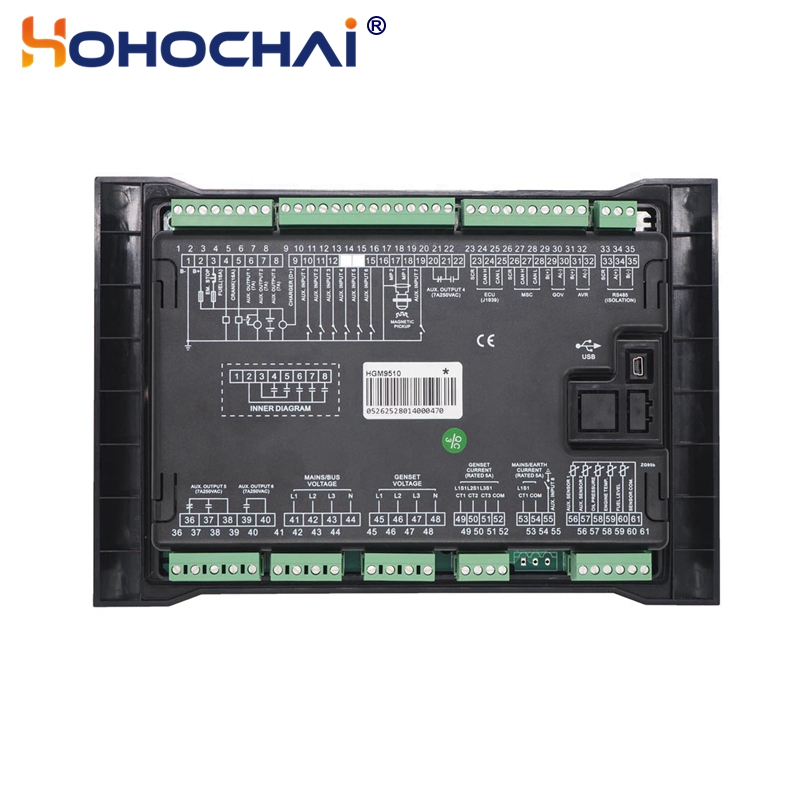 SmartGen HGM9510 Diesel Generator Set Controller Parallell Drive Control Module Genset Parts