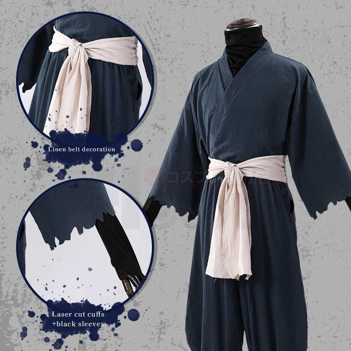 Costumes de anime holoun jigoku raku hells paradise anime gabimaru cosplay costume peruche