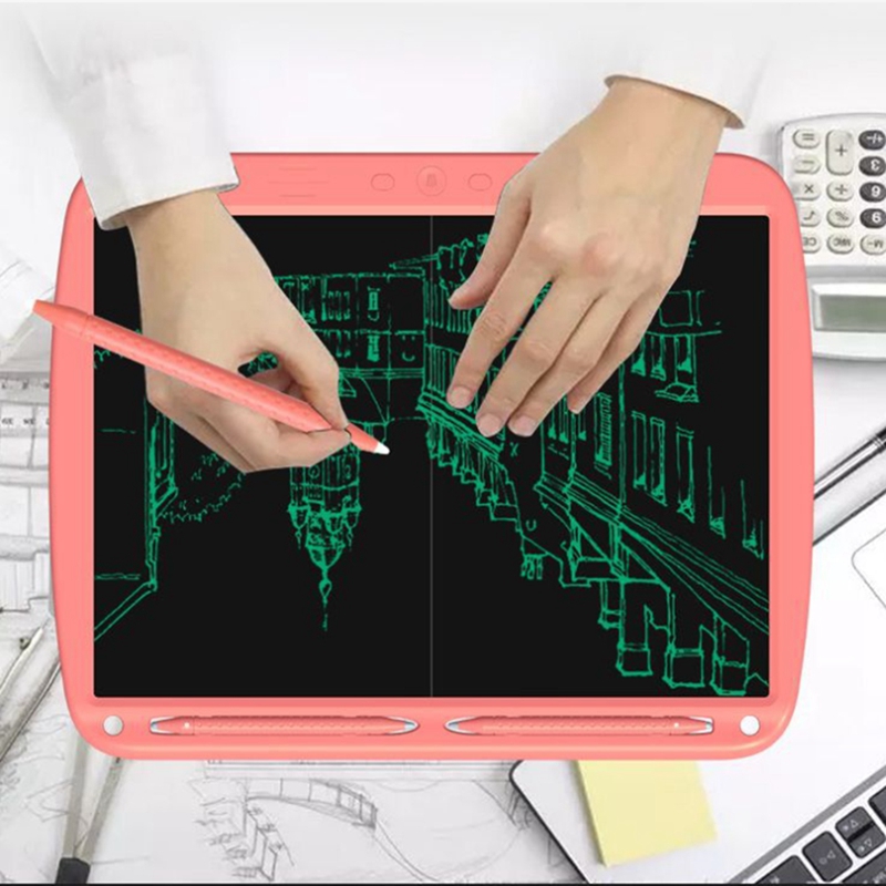 Split Screen Writing Board LCD Einzelfarbe elektronischer Malscheibe Zeichnungsbrett Handschrift Pad Blau