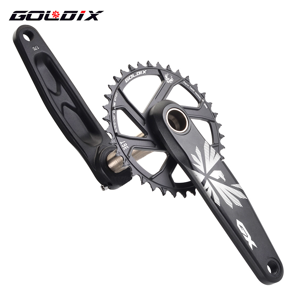 MTB GX Crankset Bicycle 170/175 мм Crank Crank 0 градуса смещение 30/32/34/36/38T Горных велосипедов для SRAM SX GX 9-12S