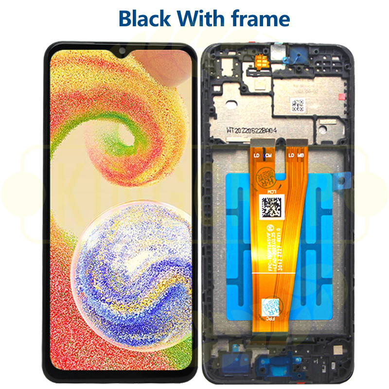 Samsung Galaxy A04 LCD Display Touch Panel Screen Digitazer Samsung A045 LCD A045F, display A045M