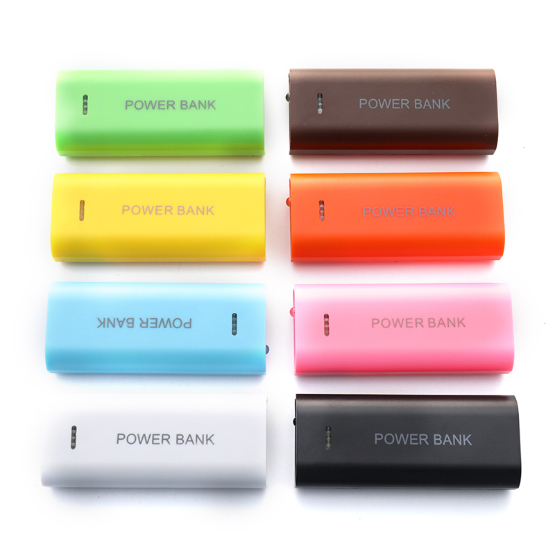 5V 5600MAH 2X 18650 USB Power Bank Battery Charger Case DIY Box for電話用電子充電バッテリーを含めない