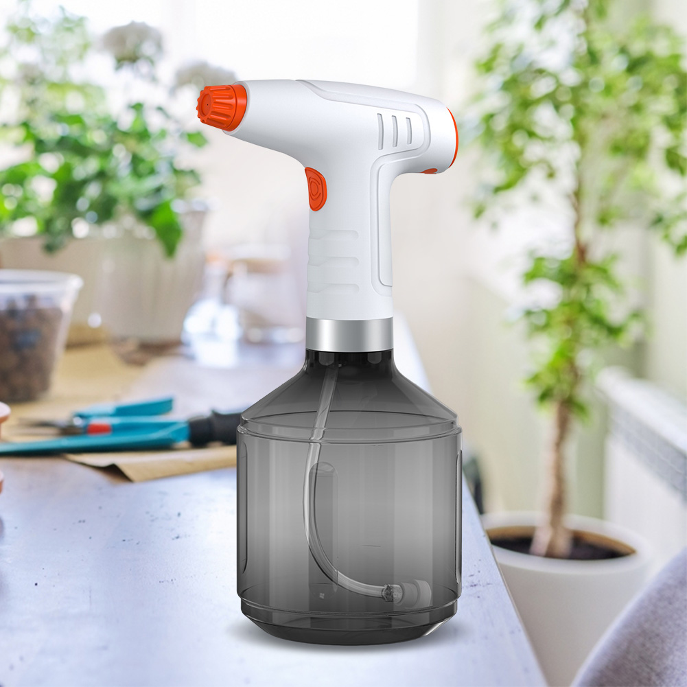 Electric Sprayer USB Rechargeable 900ml Automatic Watering Fogger 1200mah Battery 360 Degree Rotating Nozzle for Garden Park