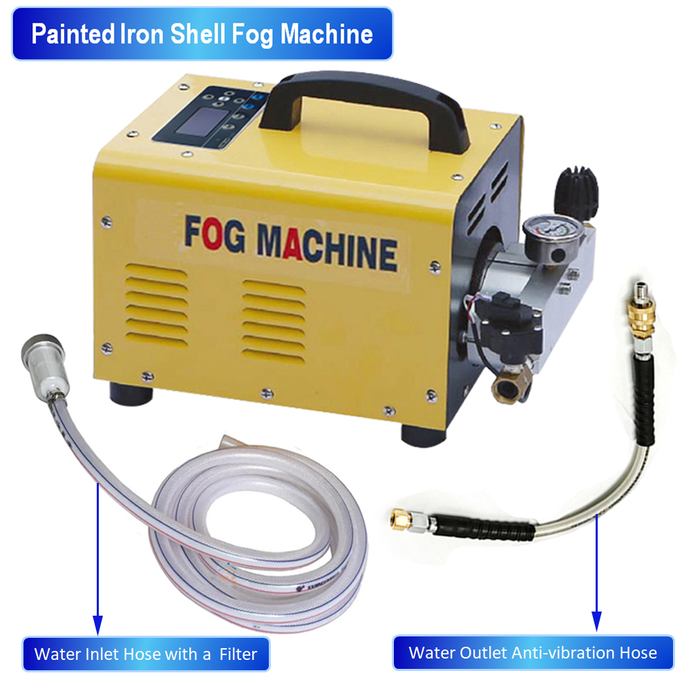 Fogmaskin 0,3-1,0L/min 40-80BAR Högtryck Fogging Pump för vattensprutning utomhus dimma kylsystem växthusfuktare