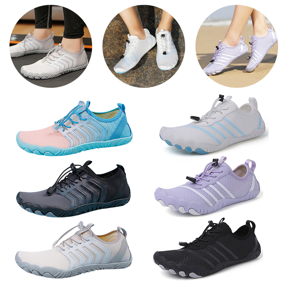 Unisex Water Shoes for Men Women Barefoot Shoes Nonslip Quick Dry Swim Beach Pool Aqua Sports Shoes Beach Barefoot Slippers