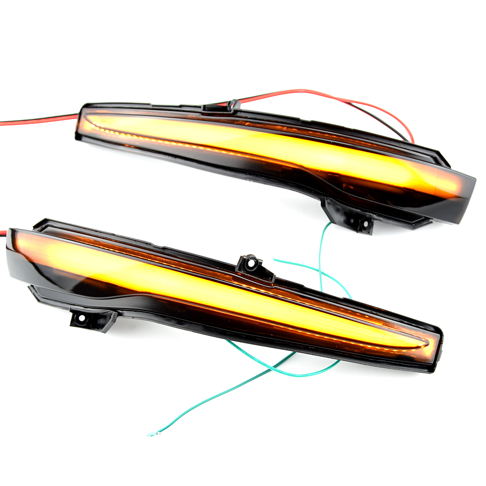 För Mercedes Benz C Class W205 GLC X253 E W213 S W222 Dynamisk Turn Signal Side Wing LED -bakspegelindikator Blinker Light