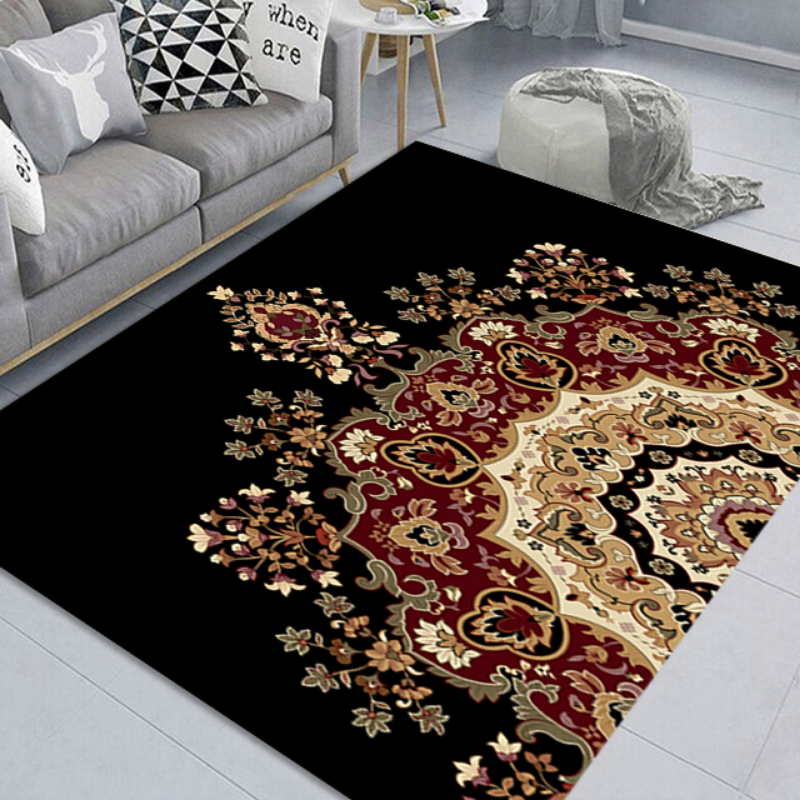 Nordic Style Rug Room Room quarto Ranta de área Infantil quarto de jogo Mat Modern Home Corredor Balcony Door tapete tapete