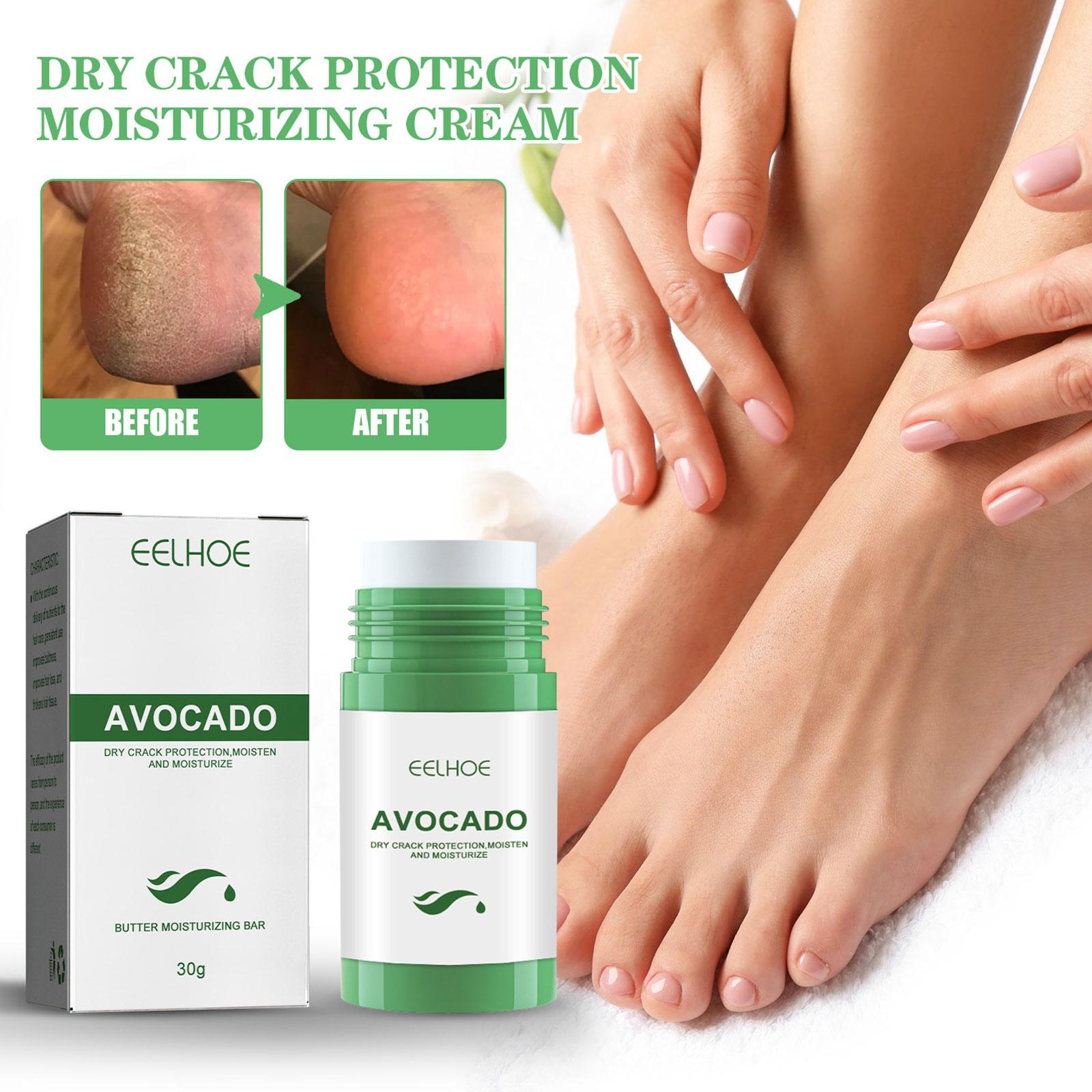 Crema naturale del piede olio di avocado che idrata il tallone antidry crack rimozione di riparazione rotta rimozione morta le mani