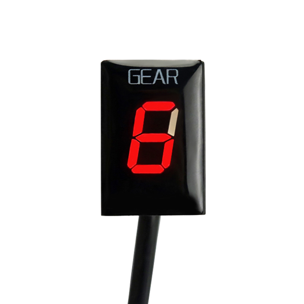 Gear Display Indicator för Aprilia RSV Mille 1998-2011 RS V Mille Tuono 2002-2011 Motorcykeltillbehör LED 1-6 Speed ​​Display