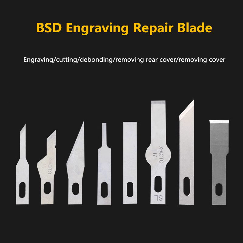 Blade intagliatura di manutenzione BSD la scheda madre CPU IC rimuovere gli strumenti di riparazione di lame il taglio del coltello colla