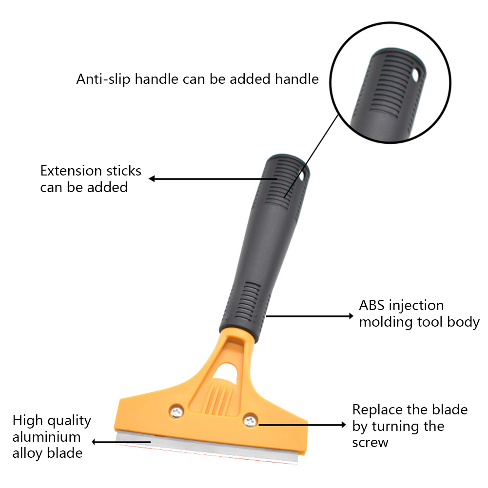 Cleaning Shovel Cutter Portable Cleaning Knife Tiles Glass Floor Tiles Scraper Blade Seam Removal Household Hand Tool