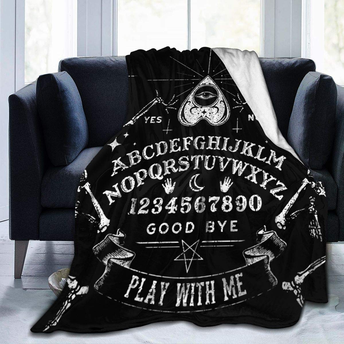 Halloween Witchy Witch -deken Flanel Throwd Deken lichtgewicht zachte gezellige sofa beddeken voor mannen vrouwen tieners Halloween -geschenken