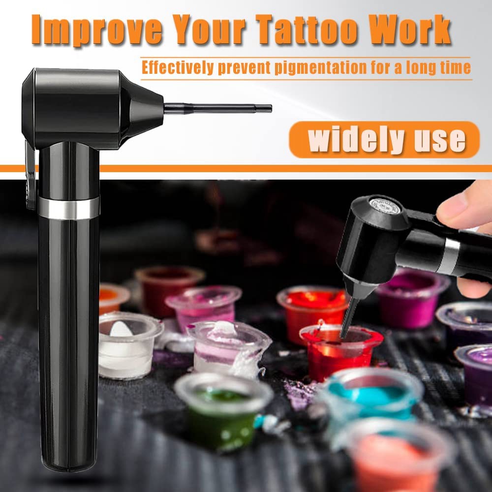 Kit de misturador de tinta completo com tatuagem portátil Durável 100 Becos de mistura colorida com tinta com copos de tinta Trepa de tampa de tinta Tattoo Acessórios