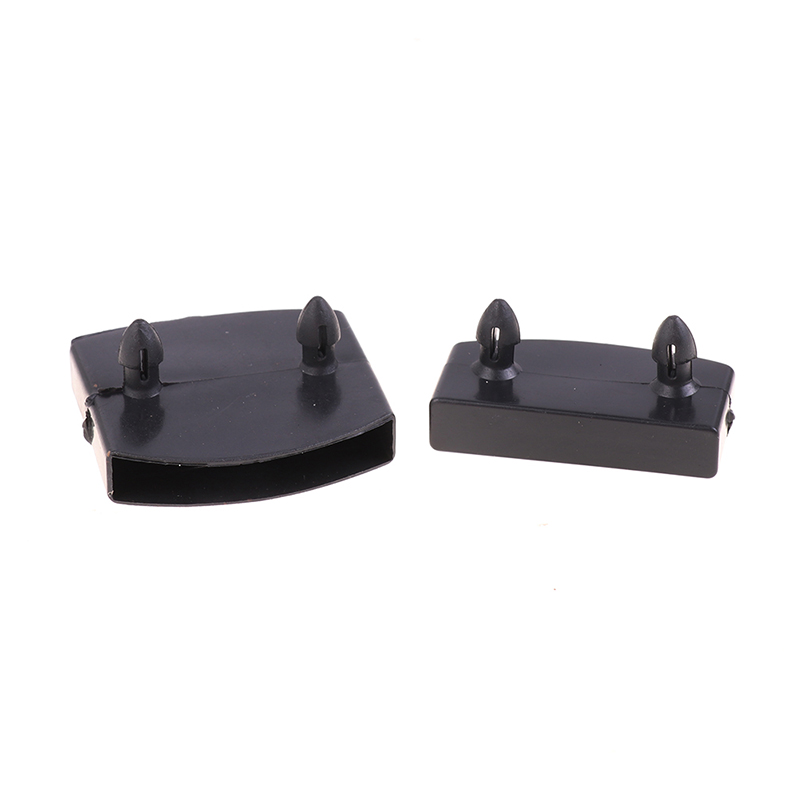 20stplastbäddsoffa Slat End Caps Holder Black Single/Double Center Cap Ersättare för att hålla säkra möblerram