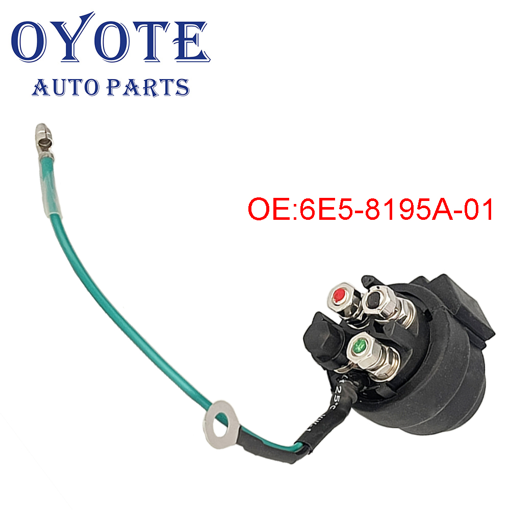 Oyote 6E5-8195A-01 38410-94552 Yamaha Outboard Motor 115-220HP에 대한 릴레이 ASSY 6E5-8195A-00-00 6E5-8195C-01-00