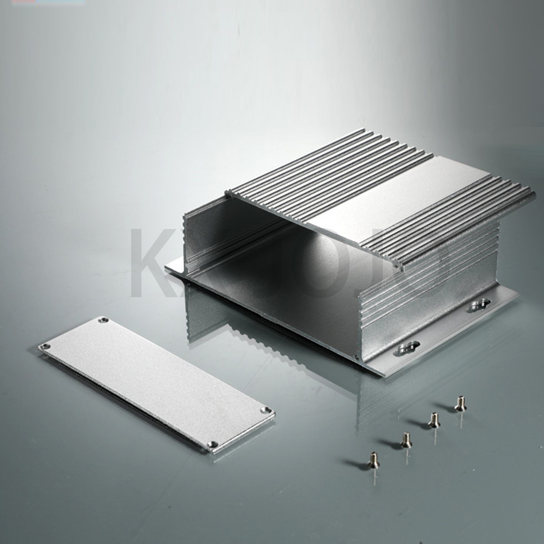 Aluminiowa obudowa 147*41*100/150/155 mm podzielone pudełko wodoodporne Wodoodporne pudełko elektroniczne pudełko DIY Instrument obudowy srebrny/czarny